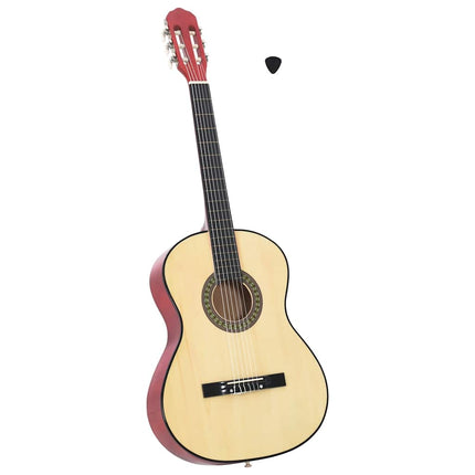 klassisk guitar for begyndere 4/4 39" lindetræ