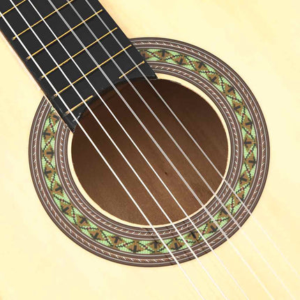 klassisk guitar for begyndere 4/4 39" lindetræ