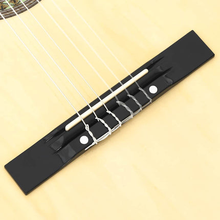 klassisk guitarsæt til begyndere 12 dele 4/4 39"