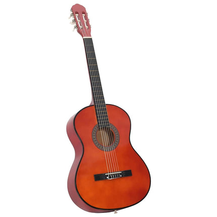 klassisk guitar for begyndere 4/4 39" lindetræ