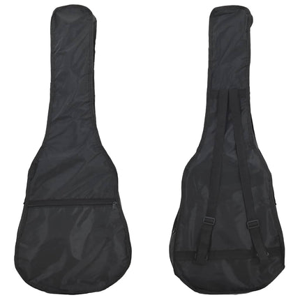 klassisk guitarsæt til begyndere 8 dele 3/4 36" sort