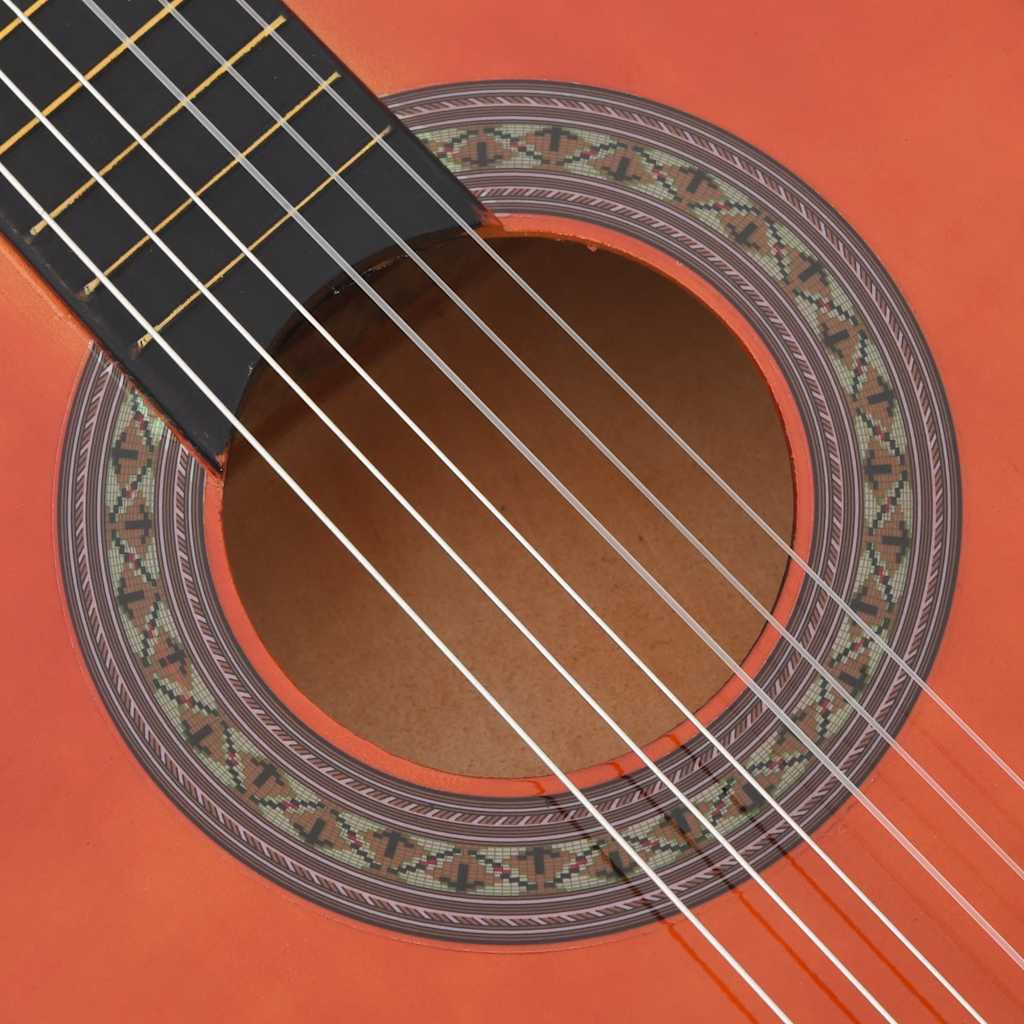 klassisk guitar for begyndere og børn 3/4 36" lindetræ