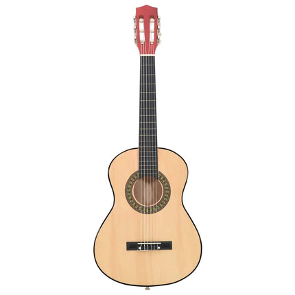 klassisk guitar for begyndere og børn 1/2 34" lindetræ