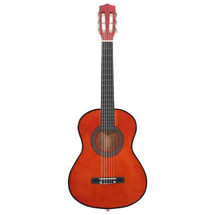 klassisk guitar for begyndere og børn 1/2 34" lindetræ