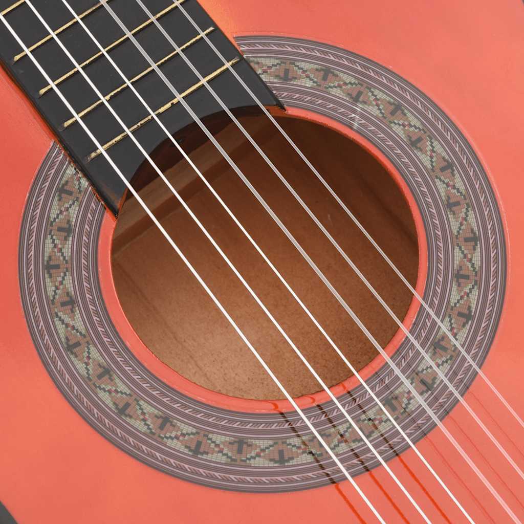 klassisk guitar for begyndere og børn 1/2 34" lindetræ