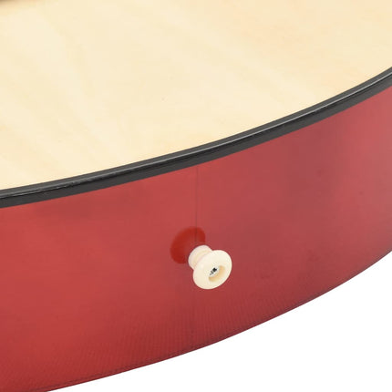 western akustisk guitar med 6 strenge 38" lindetræ