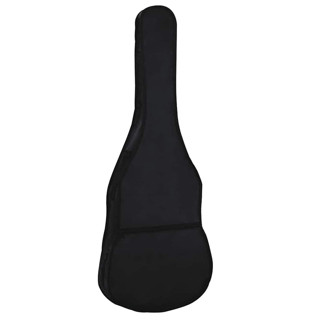 guitartaske til 4/4 (39") klassisk guitar 100x37 cm stof sort