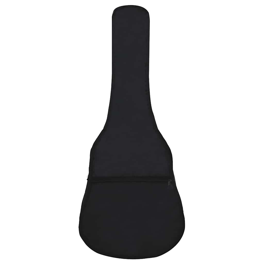 guitartaske til 4/4 (39") klassisk guitar 100x37 cm stof sort