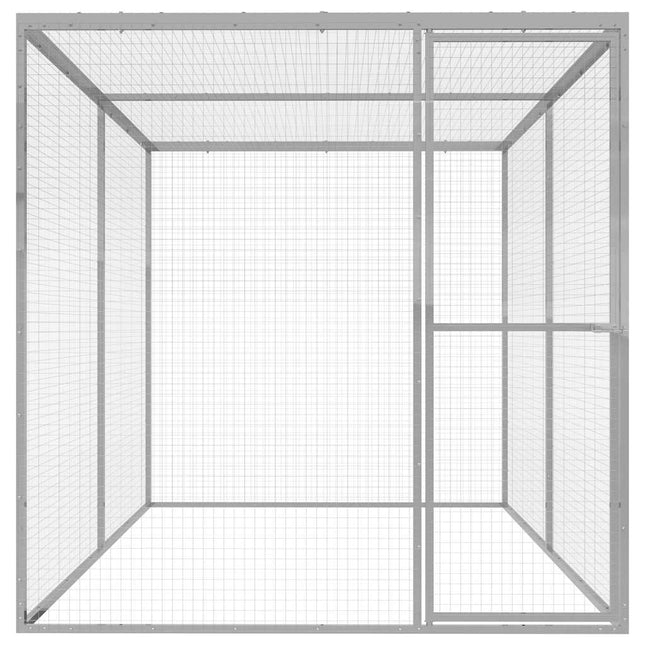 kattebur 3x1,5x1,5 cm galvaniseret stål