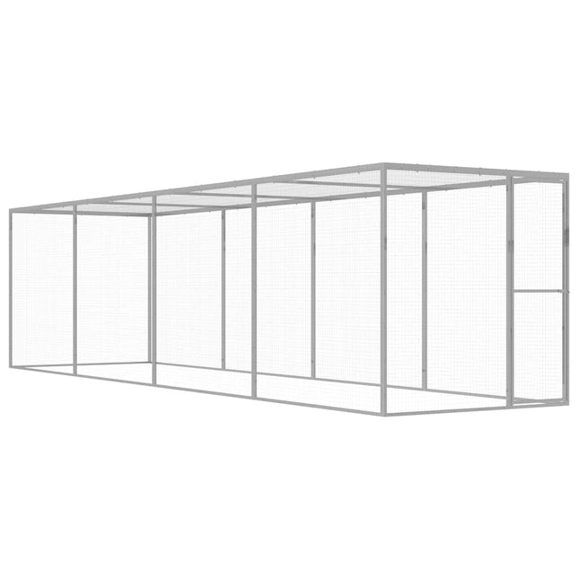 kattebur 6x1,5x1,5 cm galvaniseret stål