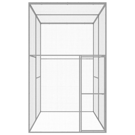 kattebur 3x1,5x2,5 cm galvaniseret stål