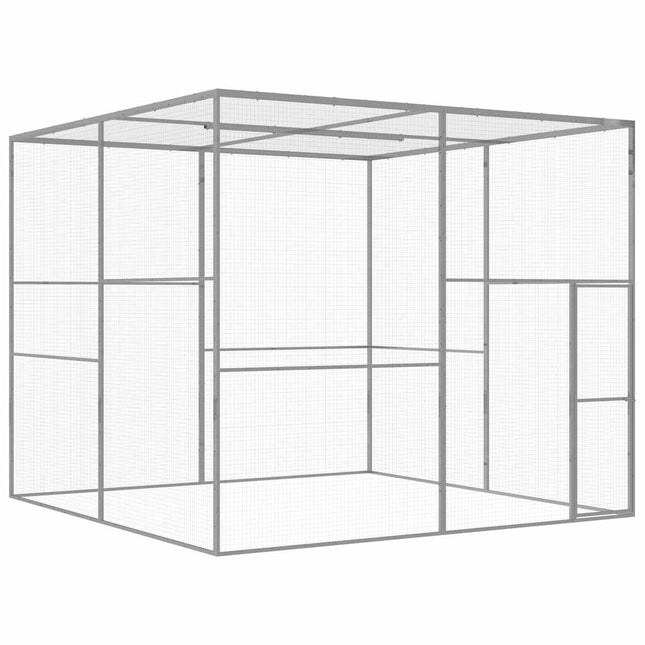 kattebur 3x3x2,5 cm galvaniseret stål