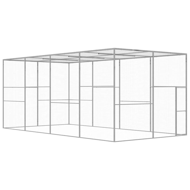 kattebur 6x3x2,5 cm galvaniseret stål