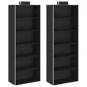 hængeopbevaring 2 stk. med 6 hylder stof