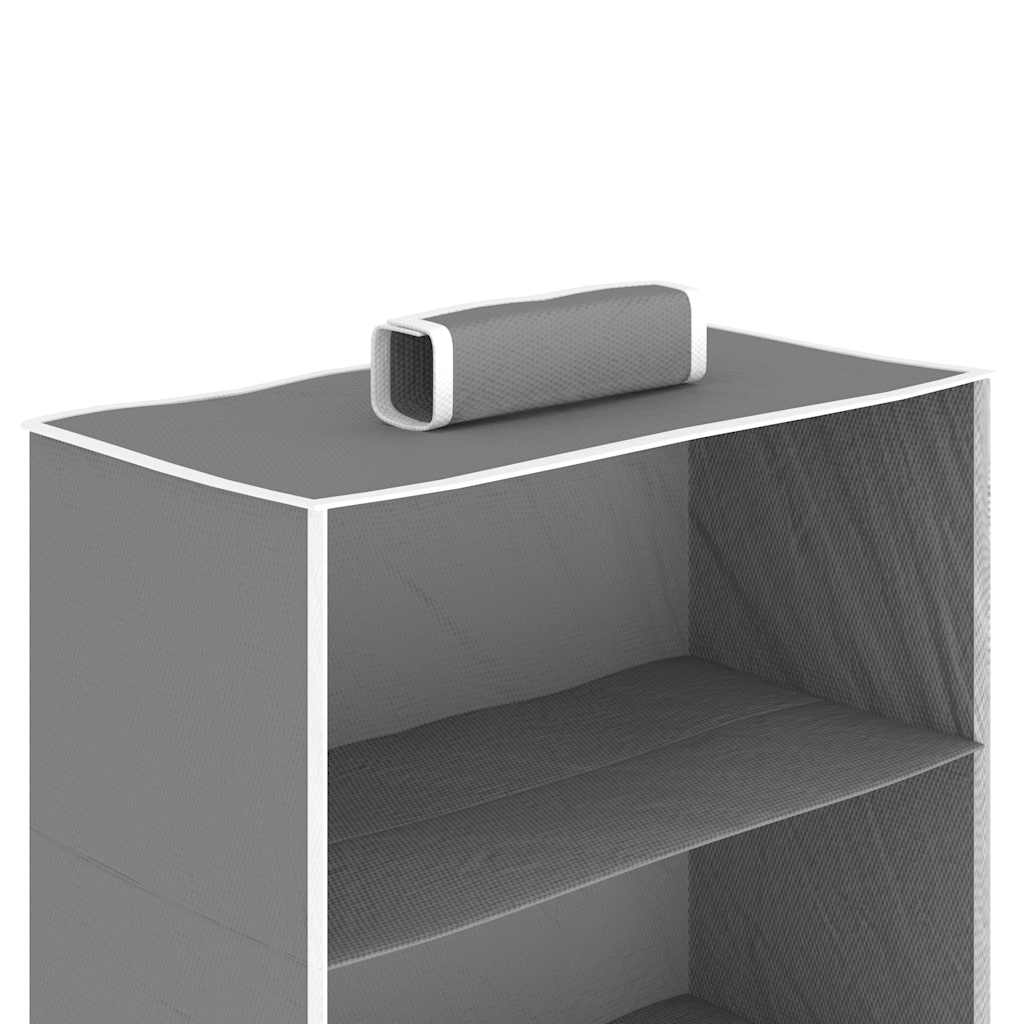 hængeopbevaring 2 stk. med 6 hylder stof