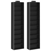 hængeopbevaring 2 stk. med 10 hylder stof