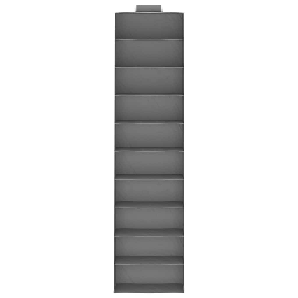 hængeopbevaring 2 stk. med 10 hylder stof