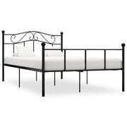 sengestel 160x200 cm metal sort
