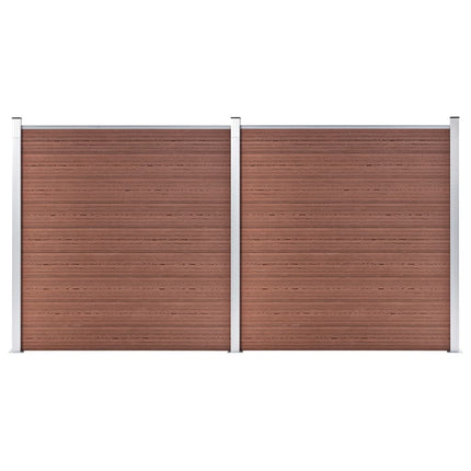 havehegn WPC 353 x 186 cm brun