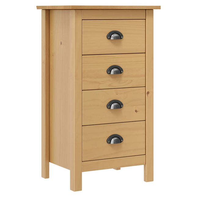 skænk 46x35x80 cm massivt fyrretræ