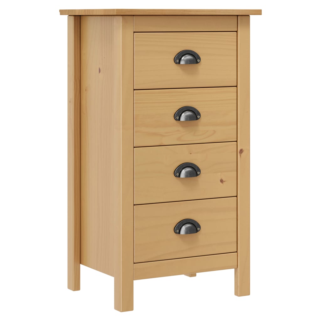 skænk 46x35x80 cm massivt fyrretræ