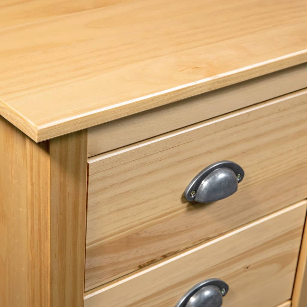 skænk 46x35x80 cm massivt fyrretræ