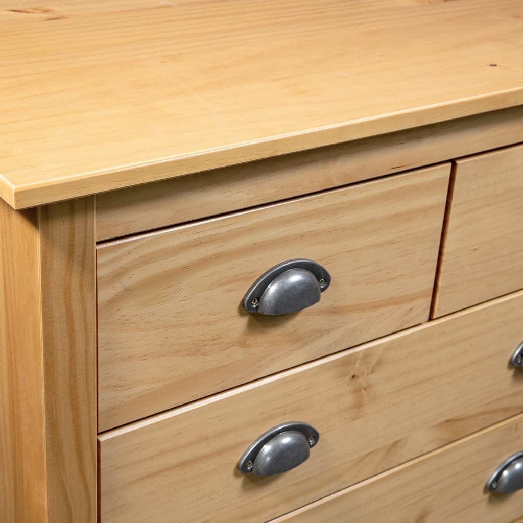 skænk Hill 79x40x80 cm massivt fyrretræ