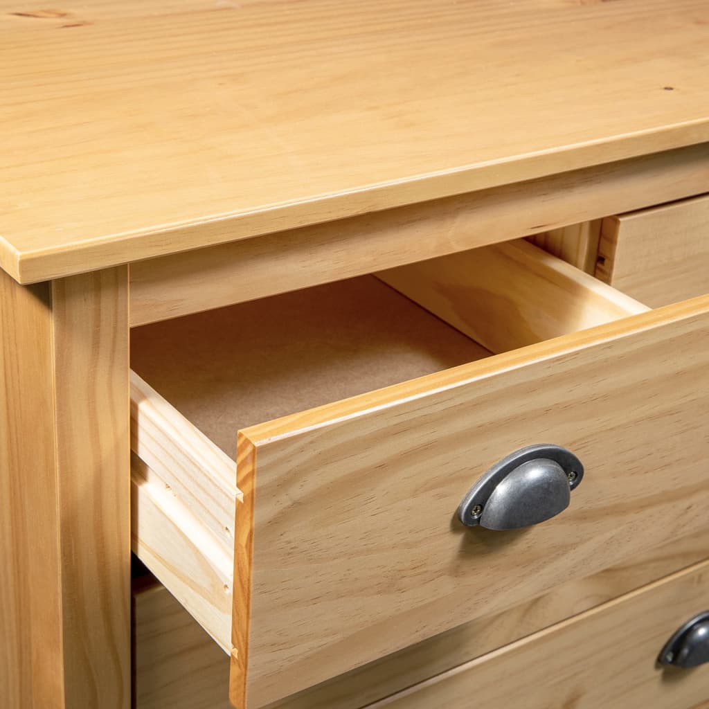 skænk Hill 79x40x80 cm massivt fyrretræ