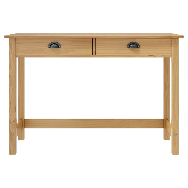 konsolbord Hill med 2 skuffer 110x45x74 cm massivt fyrretræ