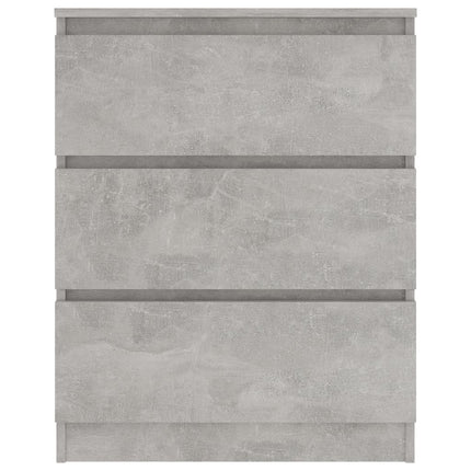 skænk 60x35x76 cm konstrueret træ betongrå