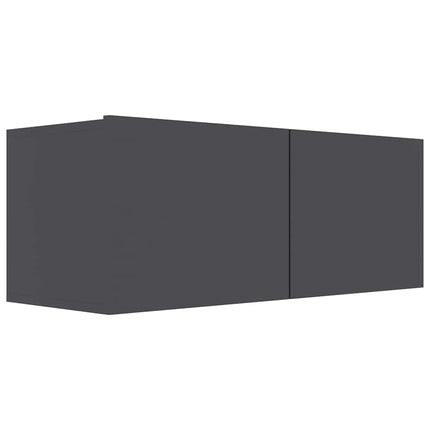 | TV-skab | Grå 80 x 30 x 30 cm Konstrueret træ