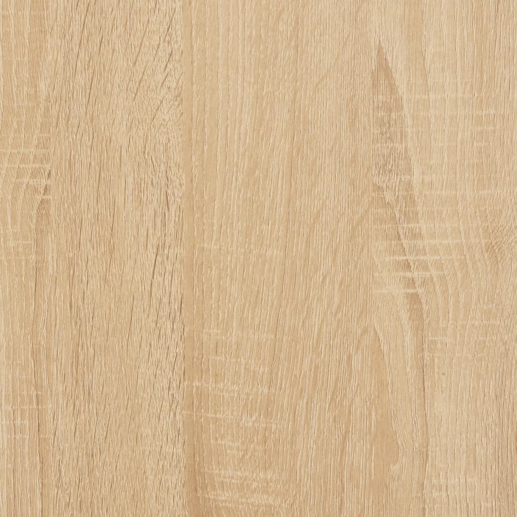 tv-bord 80x34x30 cm konstrueret træ sonoma-eg