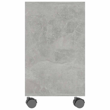 sidebord 70x35x60,5 cm konstrueret træ betongrå
