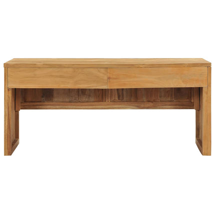 tv-skab 100x35x45 cm massivt teaktræ