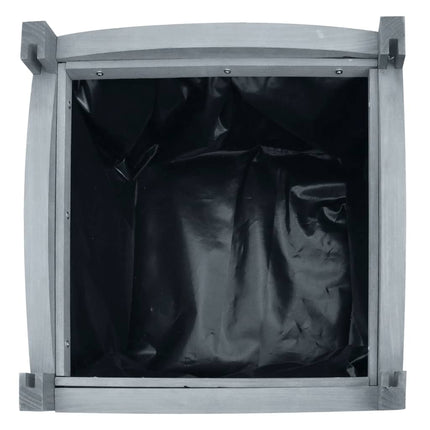 højbede 2 stk. 30x30x30 cm massivt fyrretræ
