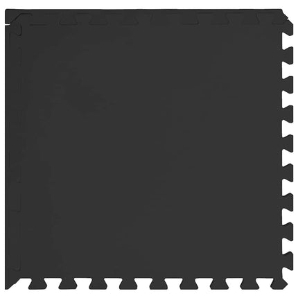 gulvmåtter 54 stk. 4,86 ㎡ EVA-skum sort