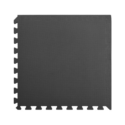 gulvmåtter 12 stk. 4,32 ㎡ EVA-skum sort