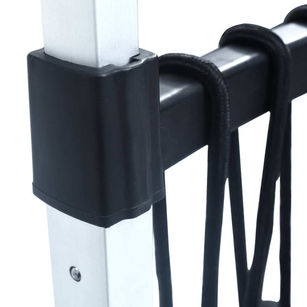 foldbar transportvogn til trapper 70 kg aluminium sølvfarvet