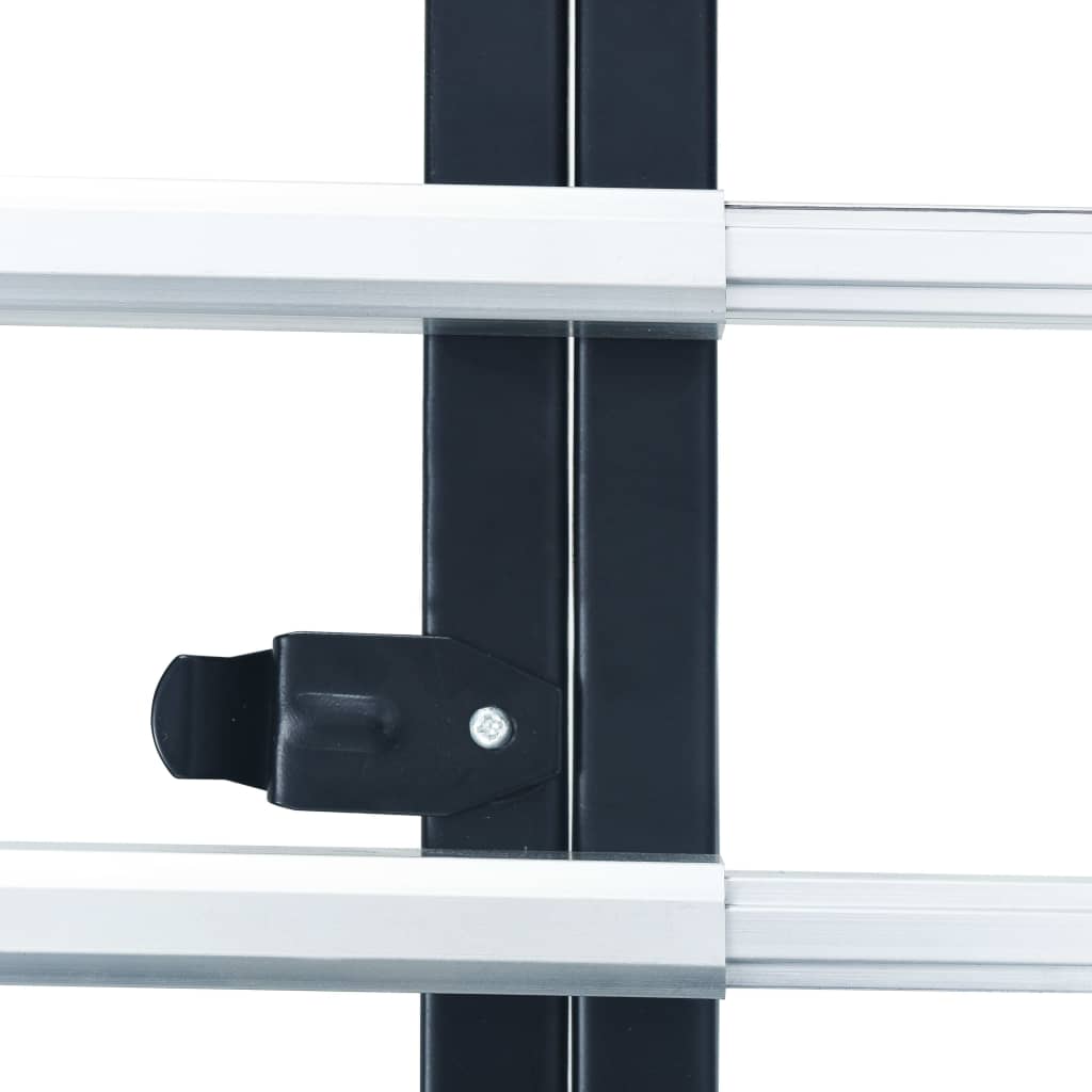 foldbar transportvogn 150 kg aluminium sølvfarvet