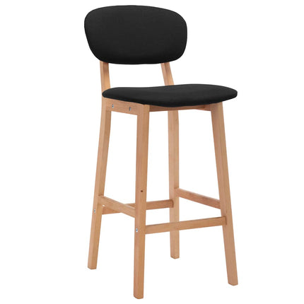 barstole 2 stk. stof sort