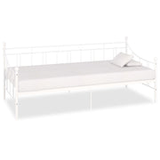 stel til daybed 90x200 cm metal hvid