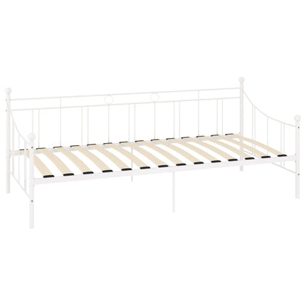 stel til daybed 90x200 cm metal hvid