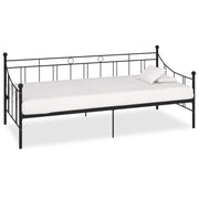 stel til daybed 90x200 cm metal sort