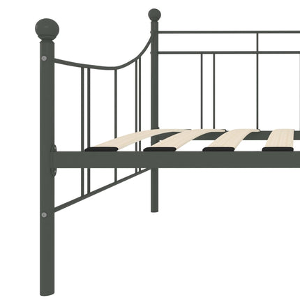 stel til daybed 90x200 cm metal grå