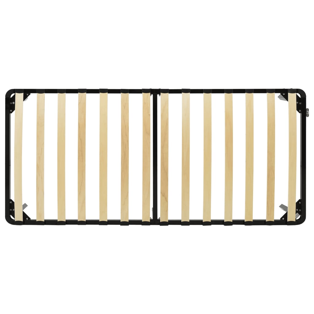 sengestel 100x200 cm metal sort