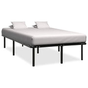 sengestel 160x200 cm metal sort