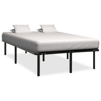 sengestel 180x200 cm metal sort