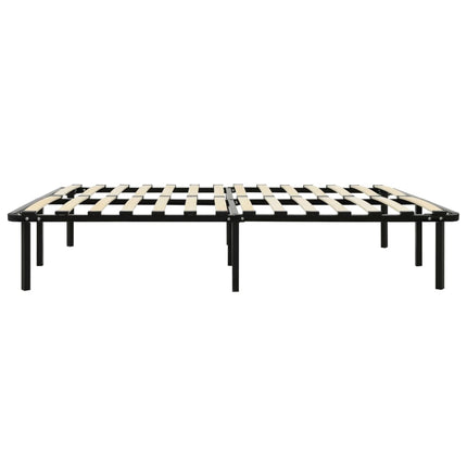 sengestel 180x200 cm metal sort