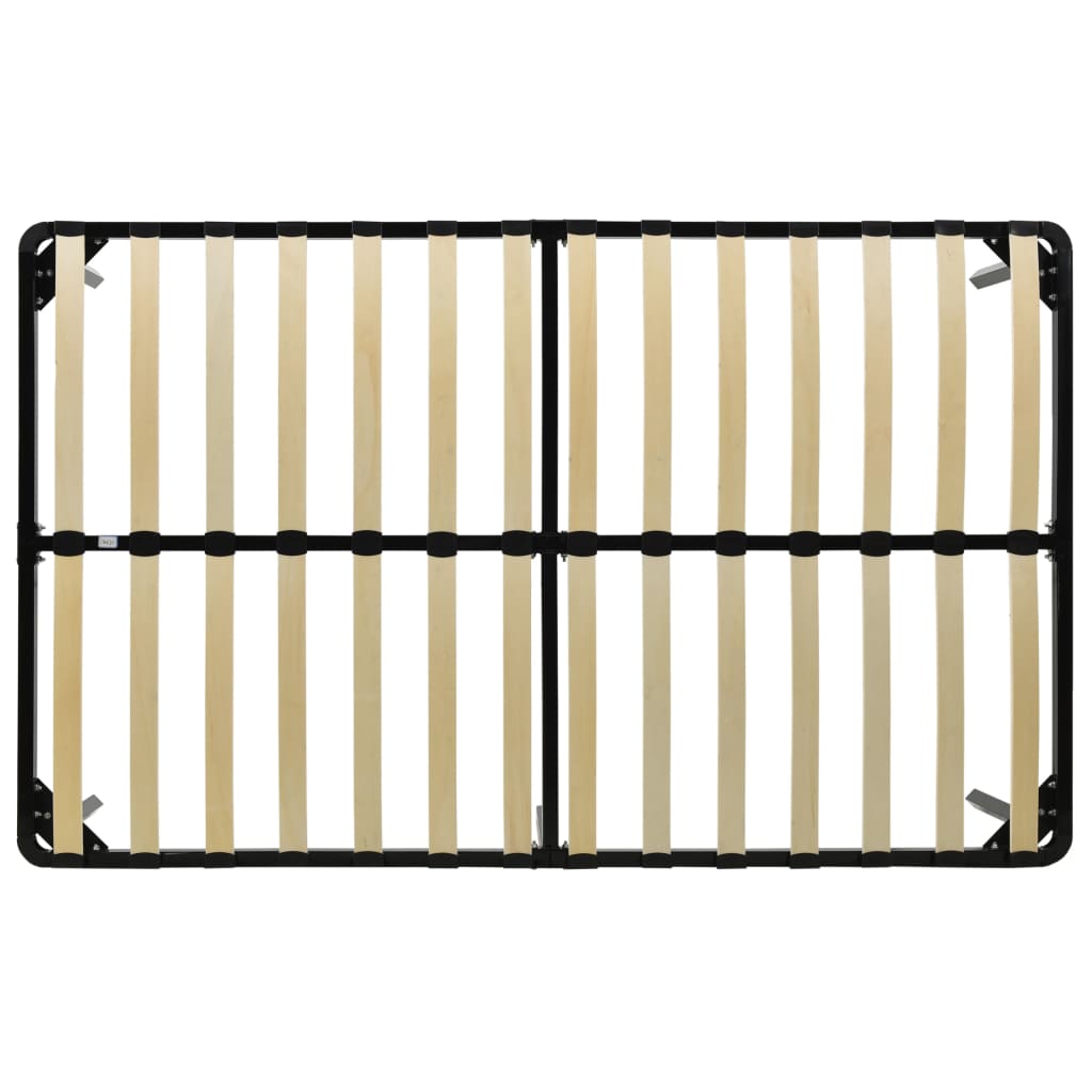 sengestel 180x200 cm metal sort