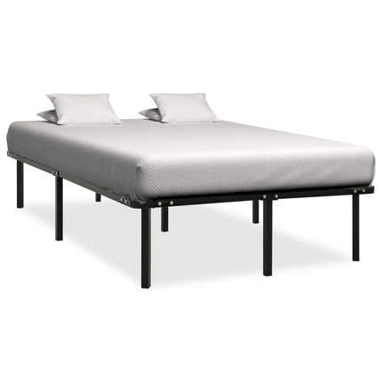 sengestel 200x200 cm metal sort